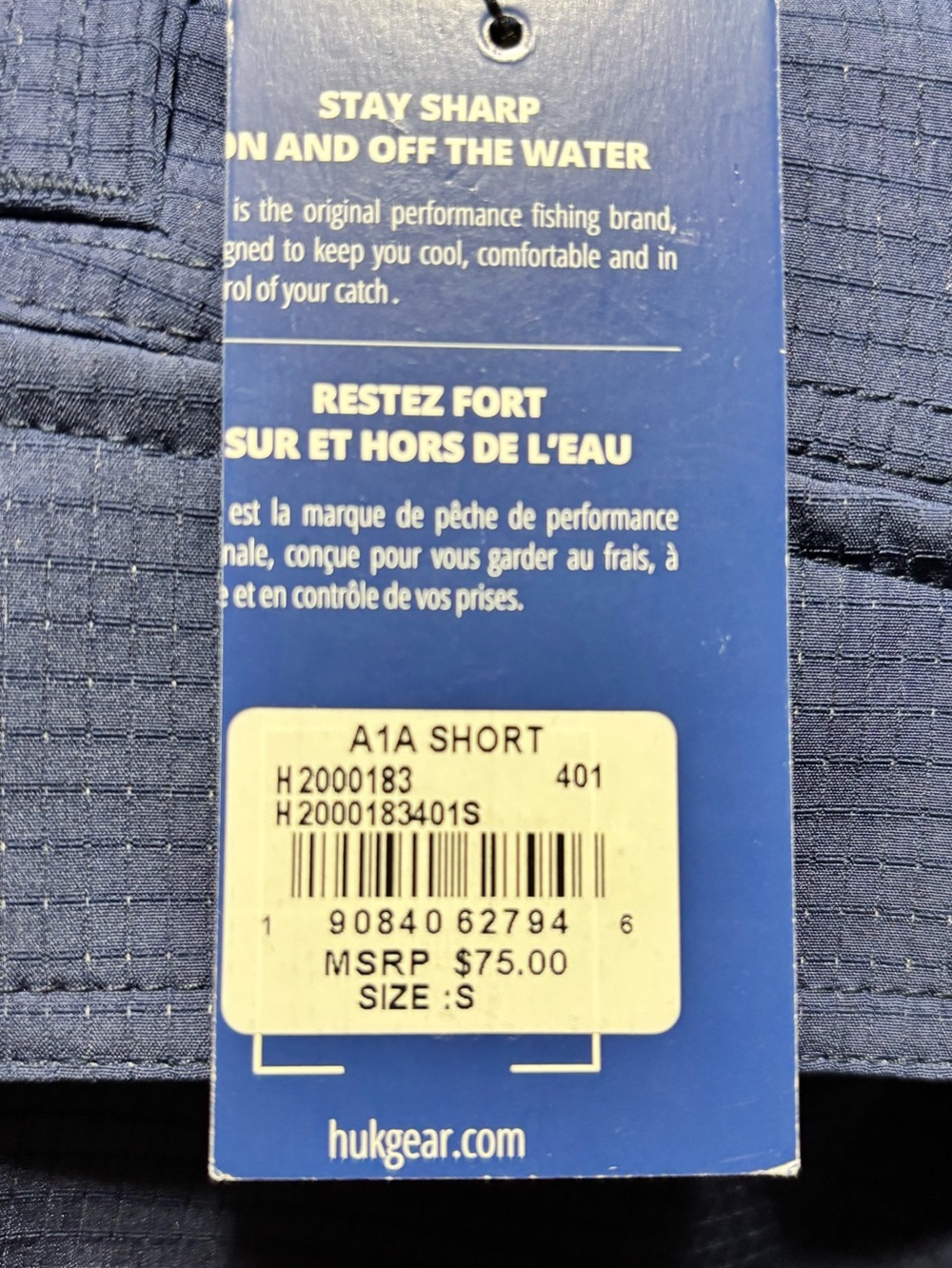 Huk Navy Blue A1A Short Performance Shorts